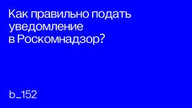 Как понять что уведомление в Роскомнадзор отправилось в Serge