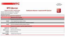 Как узнать другие тарифы МТС в Serge