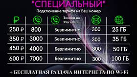 Как узнать тариф SIM-карты МегаФон в Serge