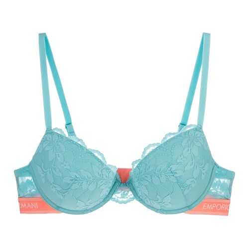Бюстгальтер женский Emporio Armani 164137 0P216 01630 голубой 32B IT в Serge