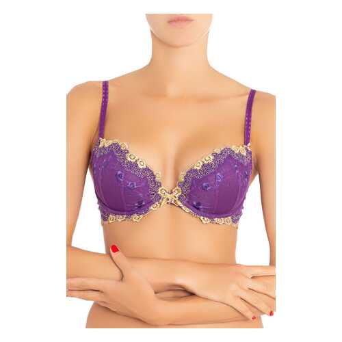 Бюстгальтер женский GRACIJA-RIM 10590-001587 фиолетовый 75A в Serge