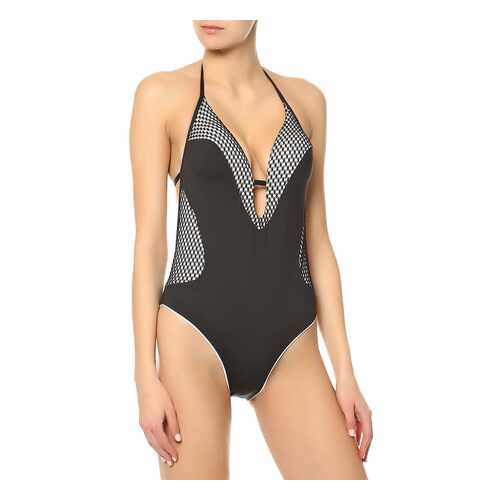 Купальник слитный женский Cotton Club INTERO 8DO FH OPTICAL черный 4 IT в Serge