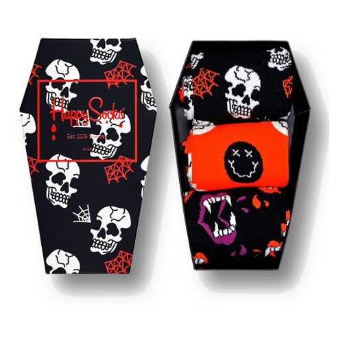 Носки Happy Socks Halloween 3-Pack Gift Box разноцветные 40-46 в Serge