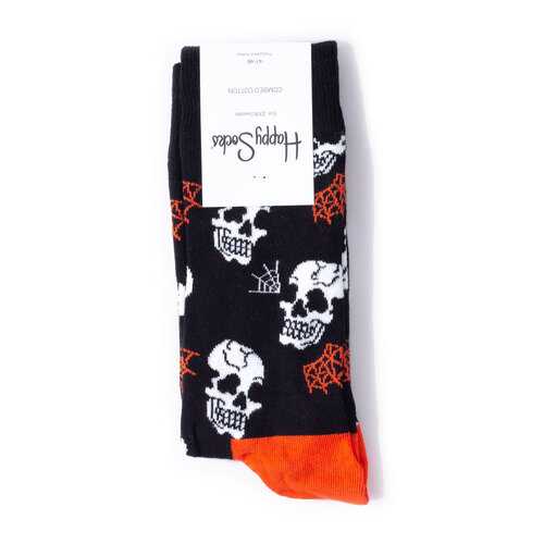 Носки Happy Socks Halloween Skull разноцветные 40-46 в Serge