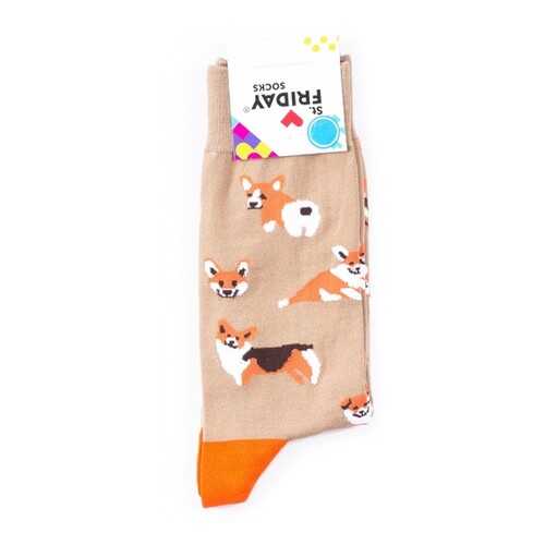 Носки St.Friday Socks Корги разноцветные 38-41 в Serge
