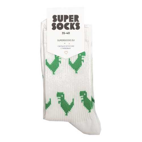 Носки Super Socks Dinosaurs белые 40-46 в Serge