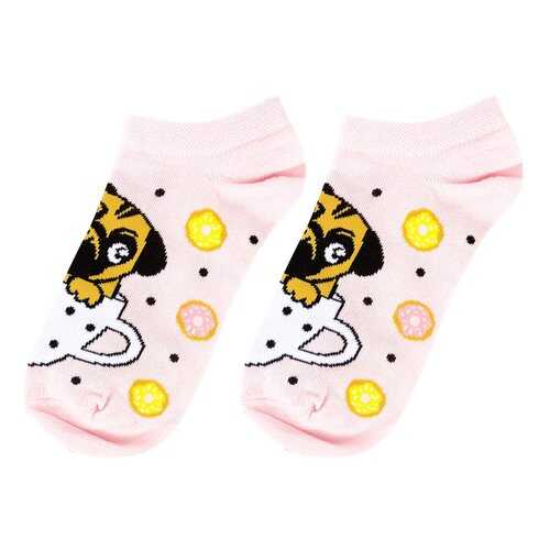 Носки женские Kawaii Factory Чашка и мопс розовые 35-39 в Serge