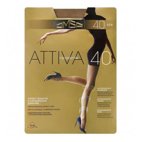 Колготки Omsa ATTIVA 40 / Cioccolato (Темный загар) / 4 (L) в Serge