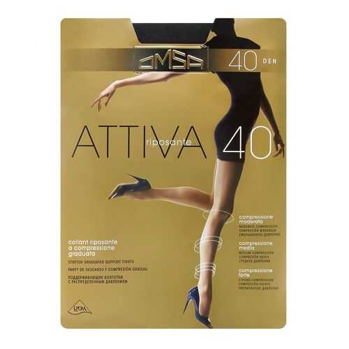 Колготки Omsa ATTIVA 40 / Fumo (Серый) / 3 (M) в Serge