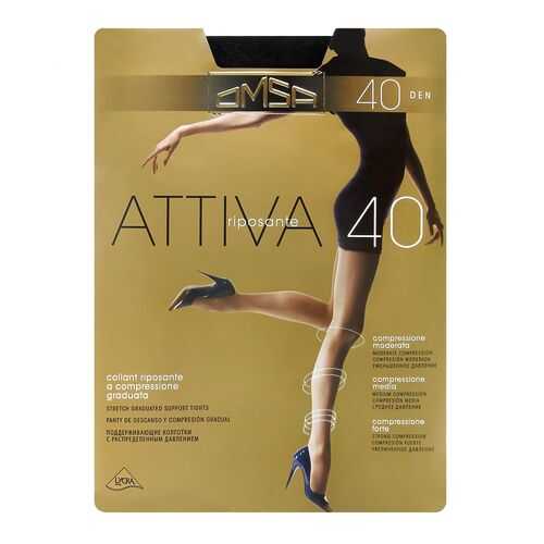 Колготки Omsa ATTIVA 40 / Nero (Черный) / 5 (XL) в Serge