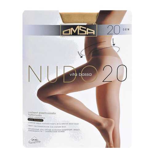 Колготки Omsa NUDO 20 VITA BASSA / Beige-Naturel (Телесный) / 4 (L) в Serge