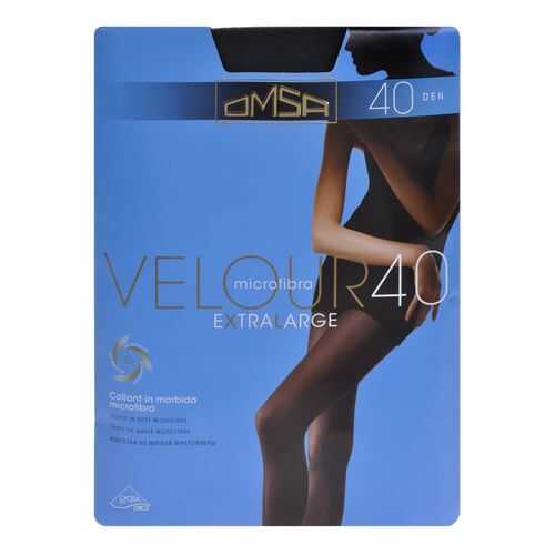 Колготки Omsa VELOUR 40 / Nero (Черный) / 4 (L) в Serge