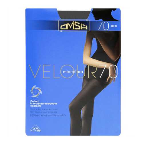 Колготки Omsa VELOUR 70 / Anthracite (Темно-серый) / 4 (L) в Serge