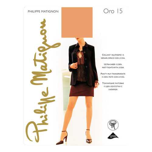 Колготки Philippe Matignon ORO 15 / Playa Nature (Светло-телесный) / 4 (L) в Serge