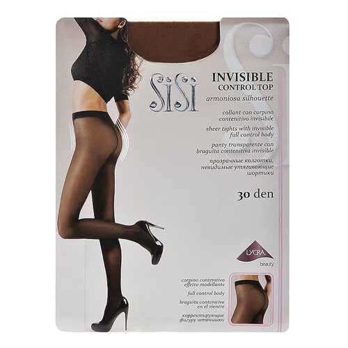 Колготки SiSi INVISIBLE CONTROL TOP 30 / Moka (Шоколад) / 2 (S) в Serge